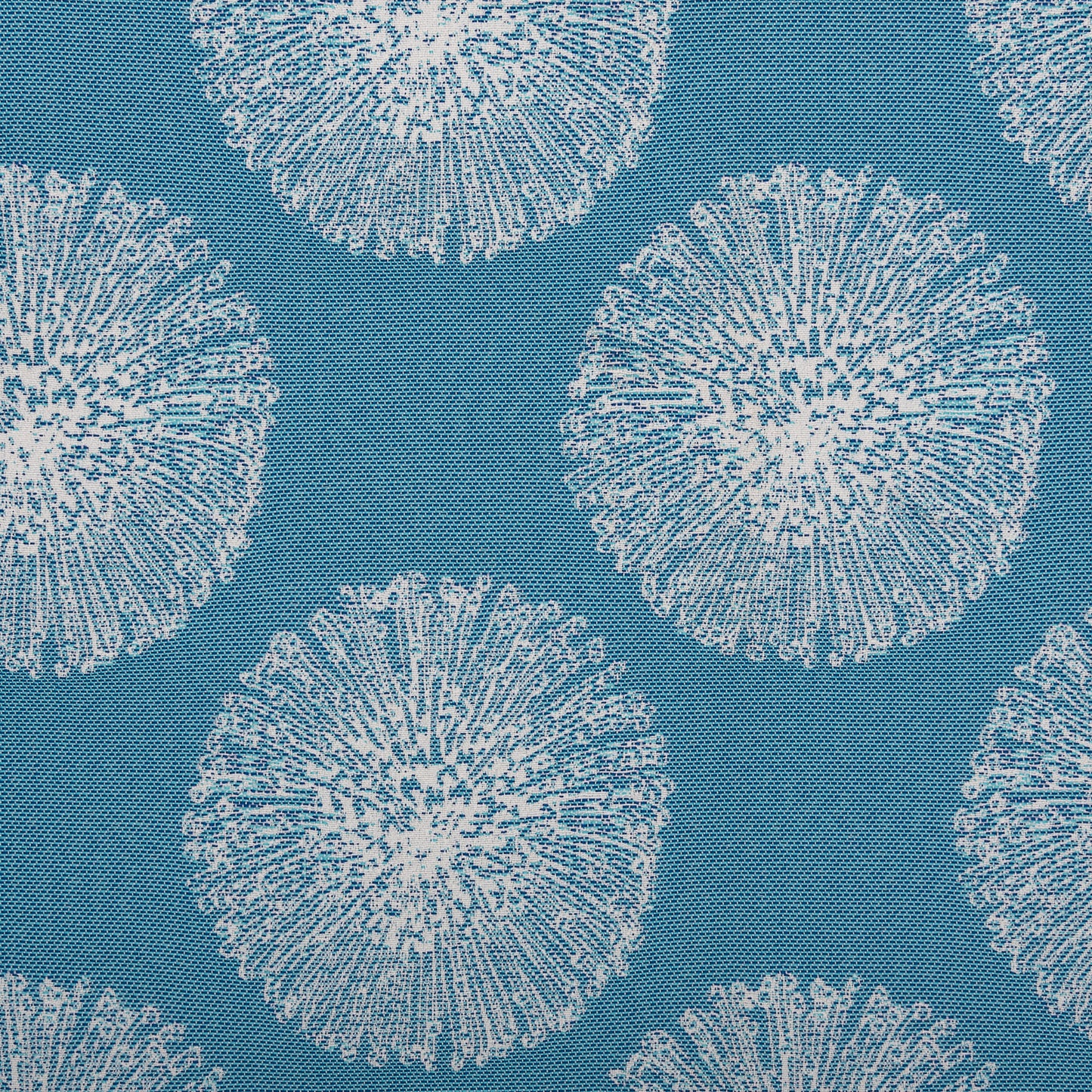Dive into Ocean, a vibrant teal-blue Pincushion fabric with standout durability. Stain-resistant, weatherproof, and effortlessly bold.