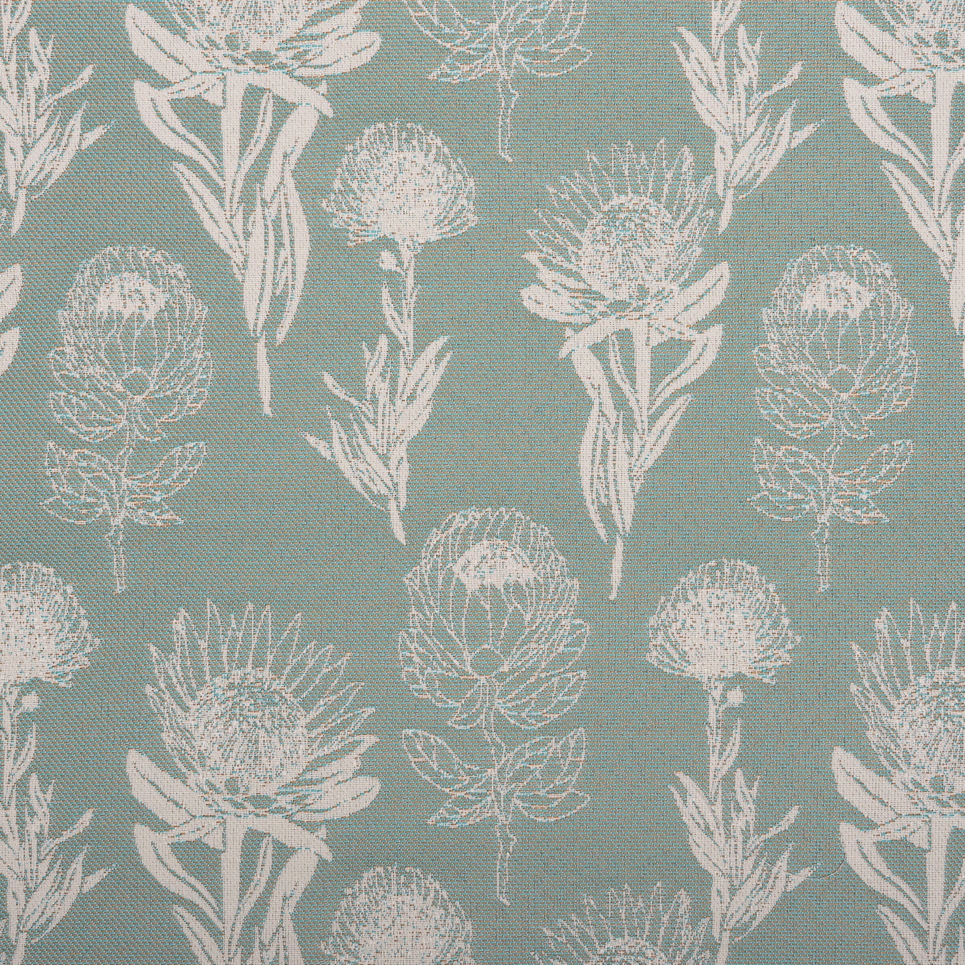 Duck Egg offers a fresh, muted green-blue floral fabric that elevates any setting with soft colour and high performance.